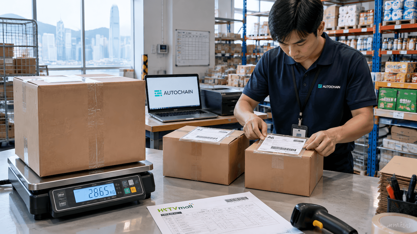 HKTVmall 超重入唔到倉？AUTOCHAIN WMS 點樣用 API 自動分拆運單
